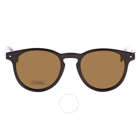 fendi ff m 0001 s|Fendi Sun Fun Dark Grey Brown Geometric Men's Sunglasses .